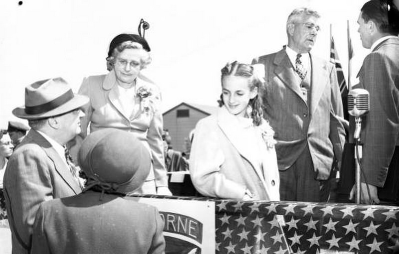 Dedication of the Sewart Air Force Base, 1950