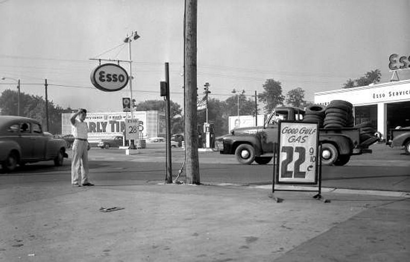 Gas war in Nashville, Tennessee, 1955