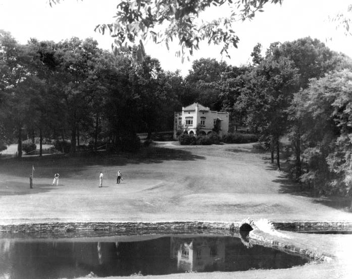 Golf Course and Club House at Shelby Park, Nashville, Tennessee, 1950s