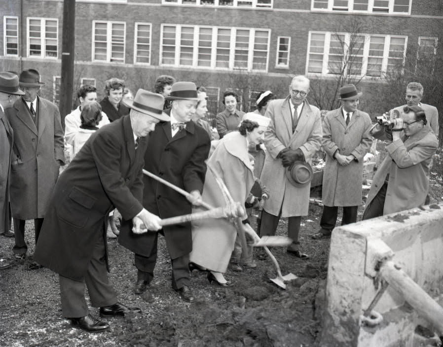 Groundbreaking ceremony of the Nashville Children’s Theatre, Nashville, Tennessee, 1959