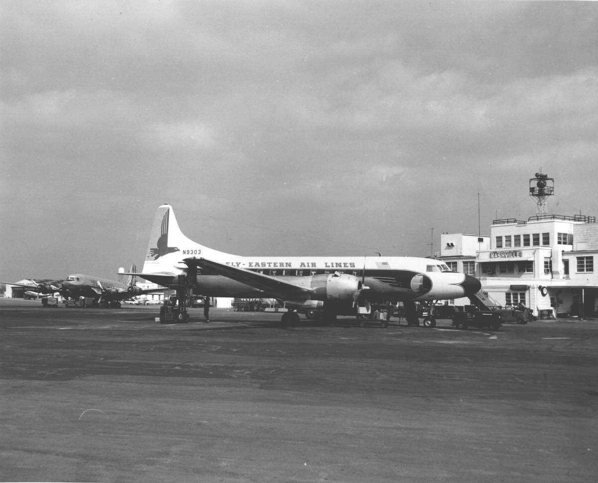 Nashville Municipal Airport, Berry Field, Nashville, Tennessee, 1960