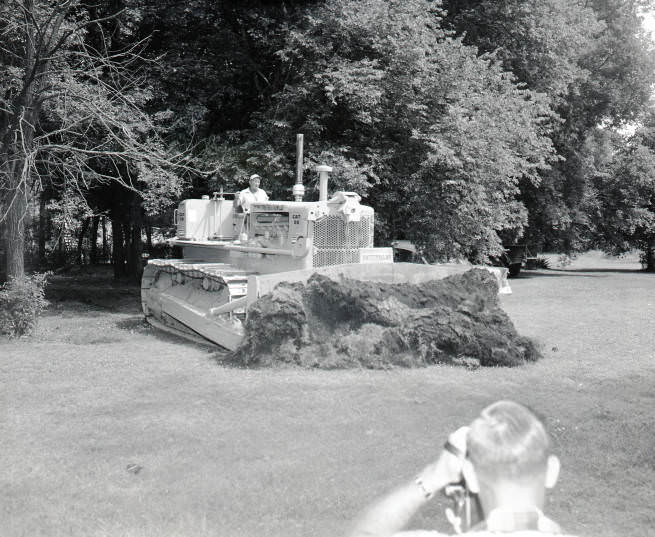 Groundbreaking of the Lentz Center, Nashville, Tennessee, 1958