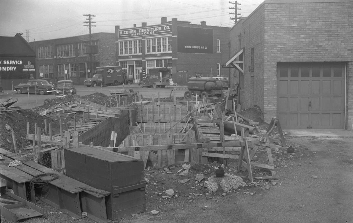 H. Cohen Furniture Company warehouse, Nashville, Tennessee, 1953