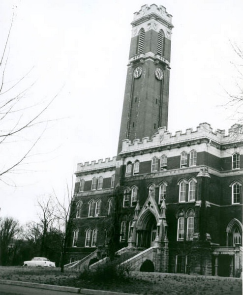 Kirkland Hall, Vanderbilt University Campus, Nashville, Tennessee, 1955