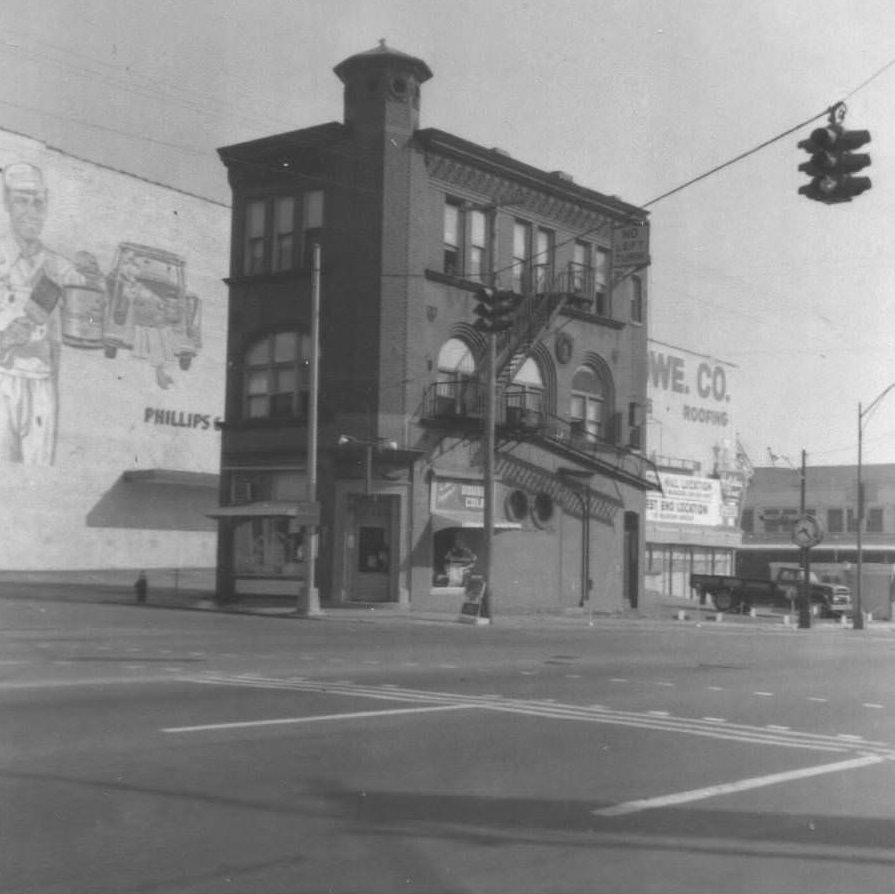 Second Avenue and Broadway Intersection, 1964