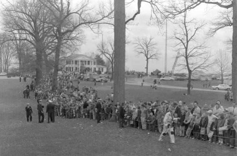Easter Egg Hunt at the Colemere Club, Nashville, Tennessee, 1958