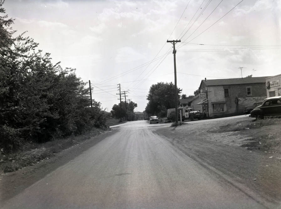 Felts Grocery, East Nashville, 1956