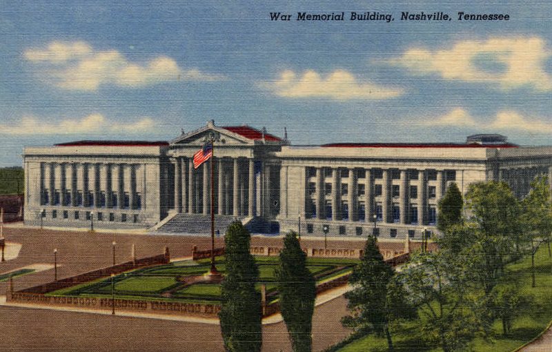 War Memorial Building, Nashville, Tennessee, 1950