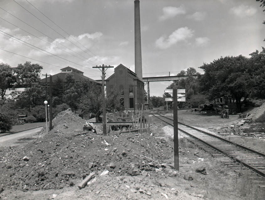 Water Department and the George Reyer Pumping Station, Nashville, Tennessee, 1950