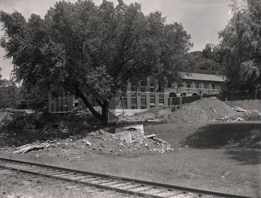 Water Department and the George Reyer Pumping Station, Nashville, Tennessee, 1950