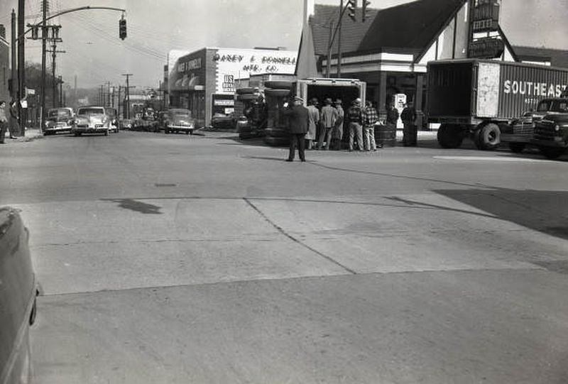 West End Avenue at Seventeenth, Nashville, Tennessee, 1951