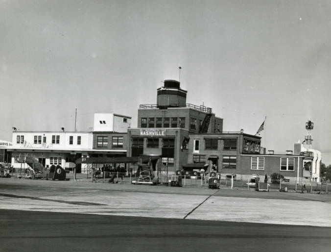 The Terminal Building, Department of Aviation, Berry Field, Nashville, Tennessee, 1950