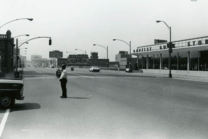 Baptist Book Store on Broadway, Nashville, Tennessee, 1968