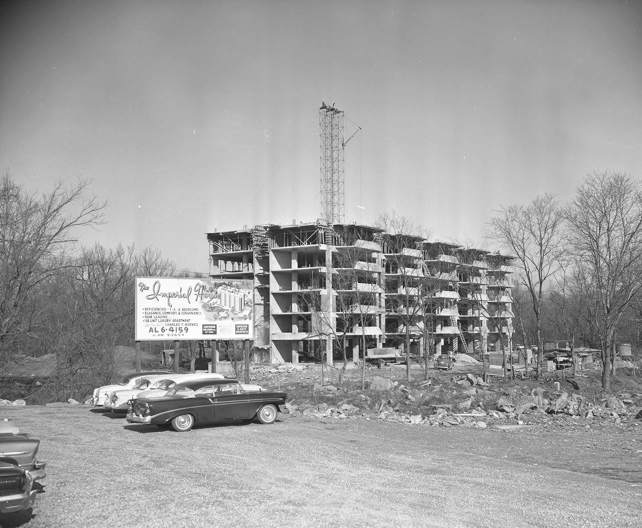 Continental Imperial House Apartments, Nashville, Tennessee, 1962