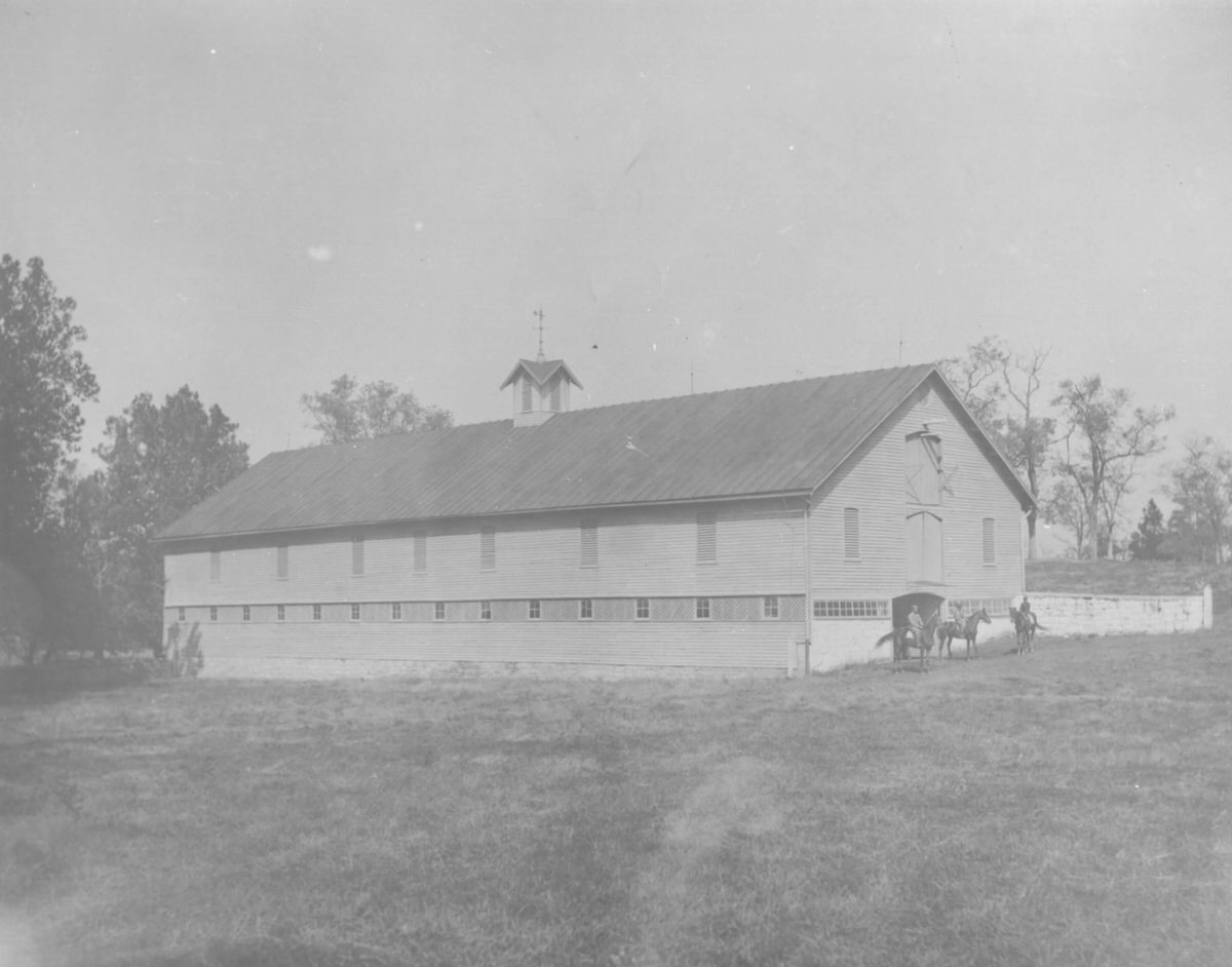 Racing Stable at Belle Meade Plantation, 1940
