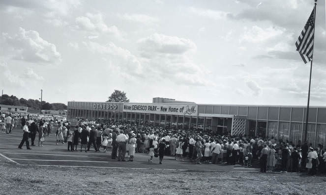 Genesco Industrial Park ribbon cutting in Nashville, Tennessee, 1962