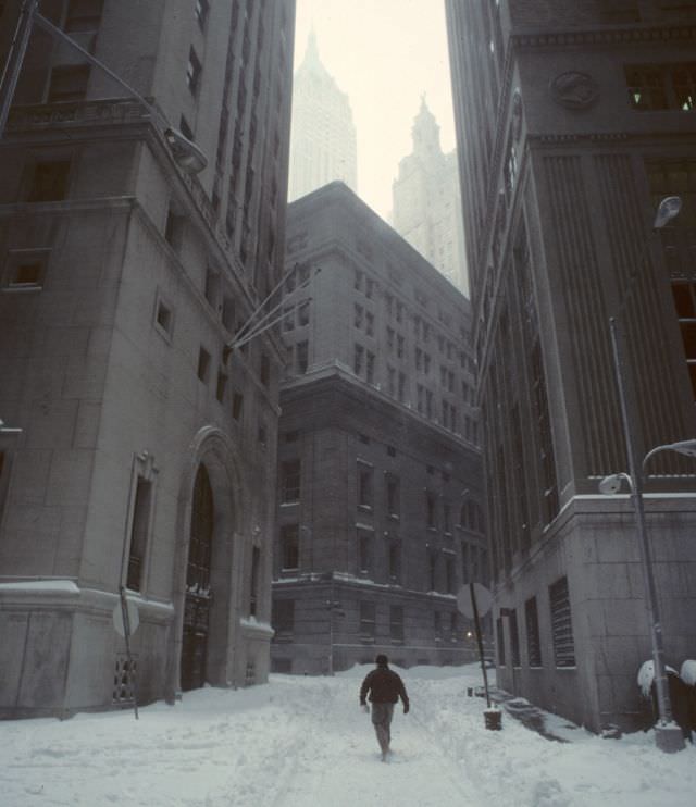 Wall Street area, 1996