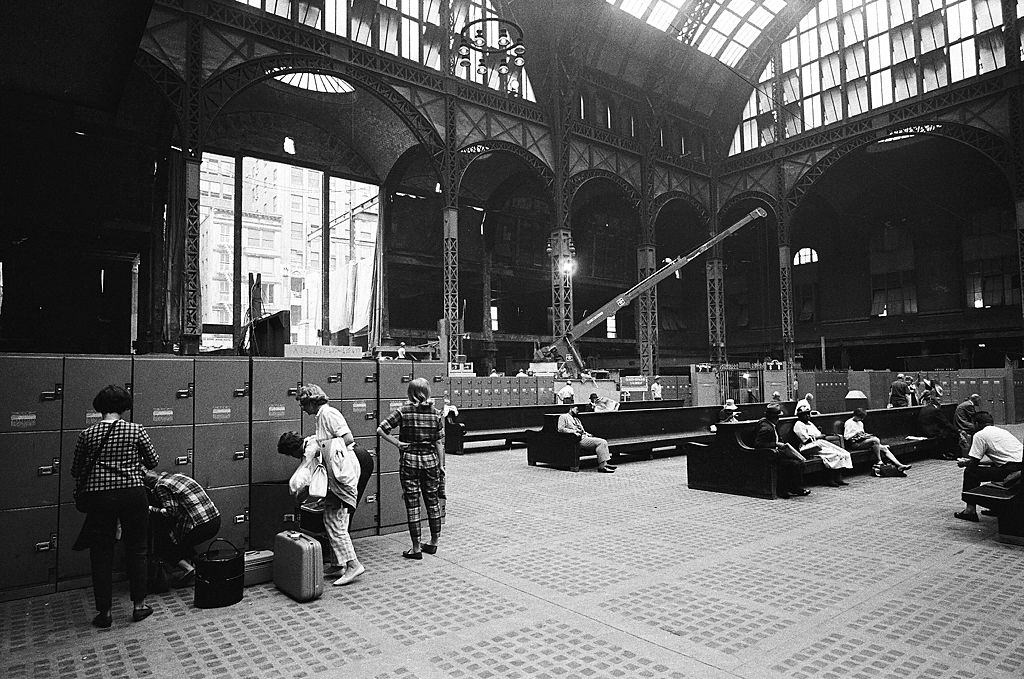 Penn Station, during the Demolition, 1965