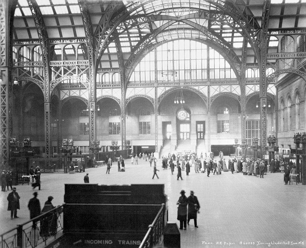 Interior of Pennsylvania Station, 1934