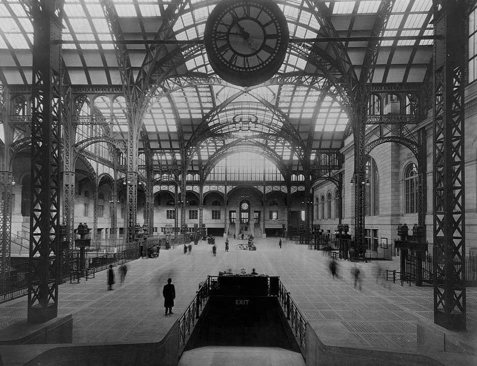 Concourse Level of Pennsylvania Station, New York, 1911