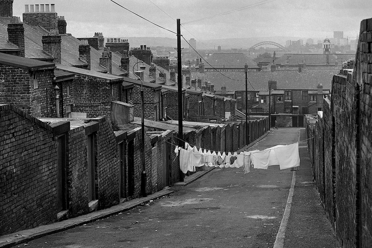 Between Beresford Road (left) and Avondale Road in 1974.