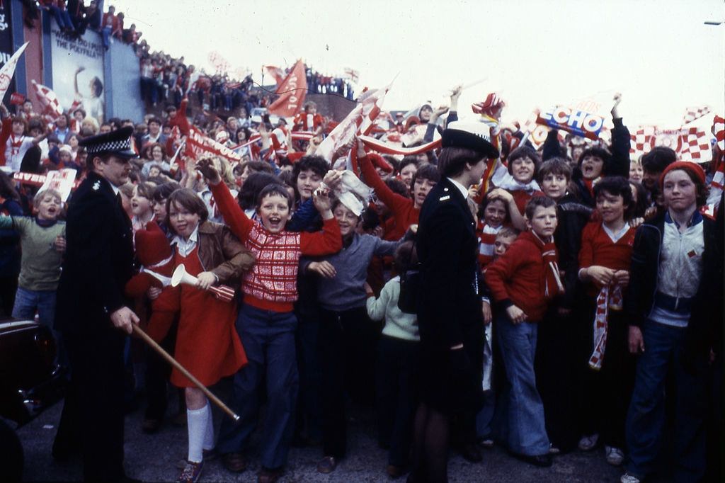 Liverpool FC 1974 FA Cup Victory Parade