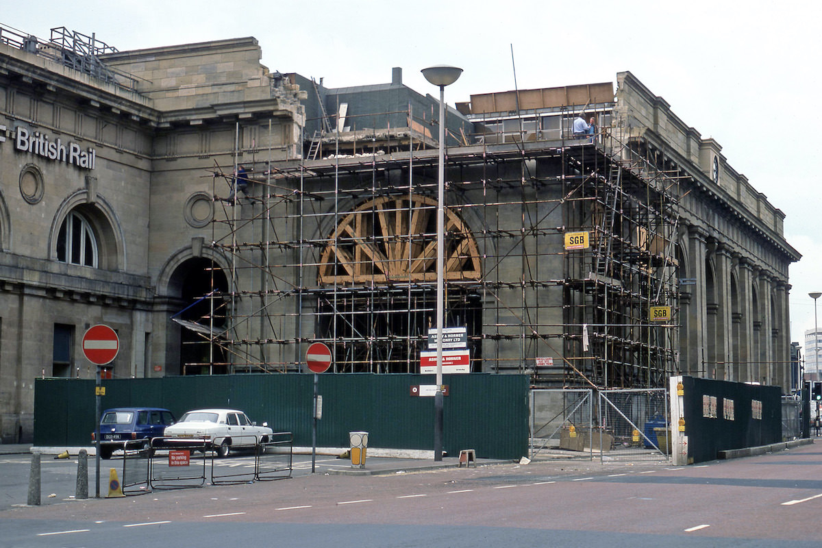 Newcastle Central Station, 1977