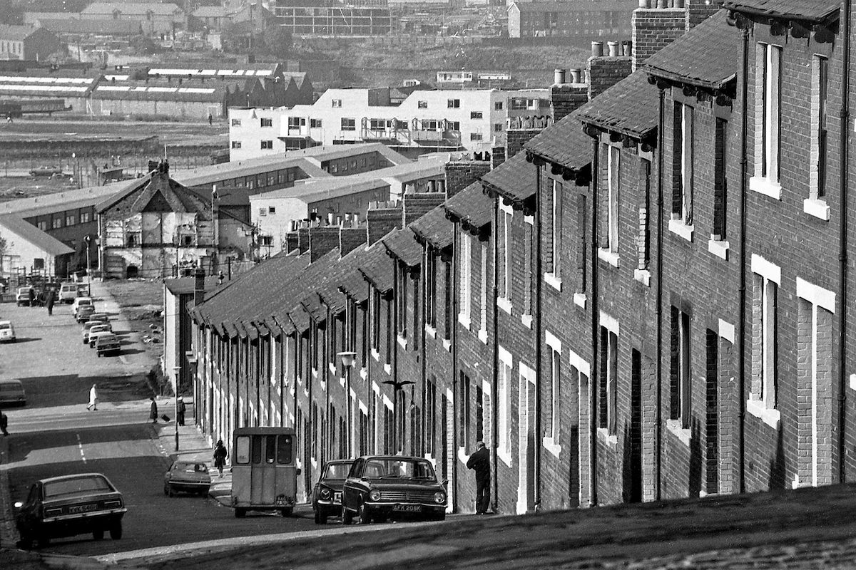 Carville Road, Byker, 1975