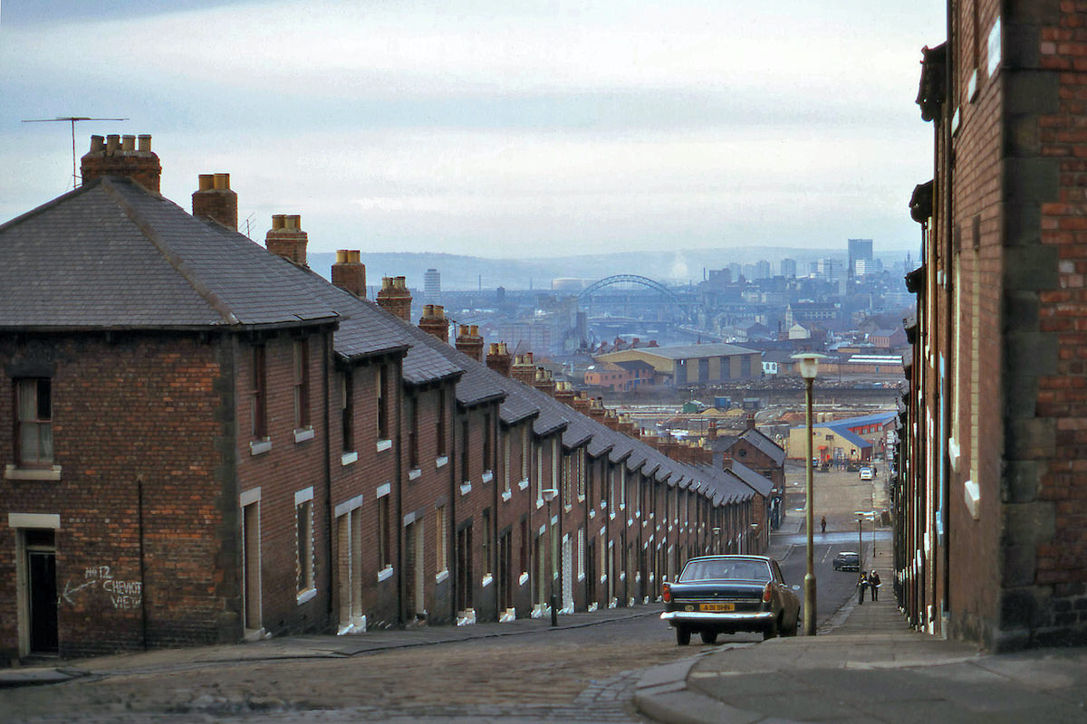 Another view of Carville Road, this time from 1974.