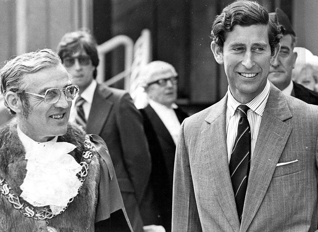 The Prince of Wales during his visit to the North East 31 May 1978