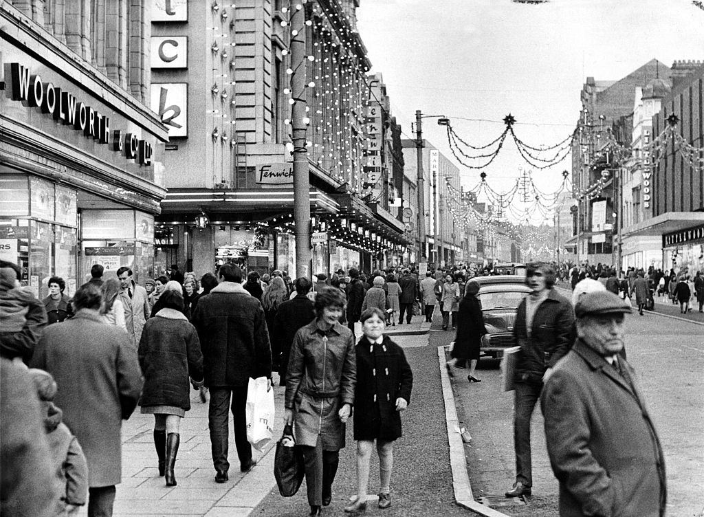 The Woolworth's shop on Northumberland Street, Newcastle, 1971