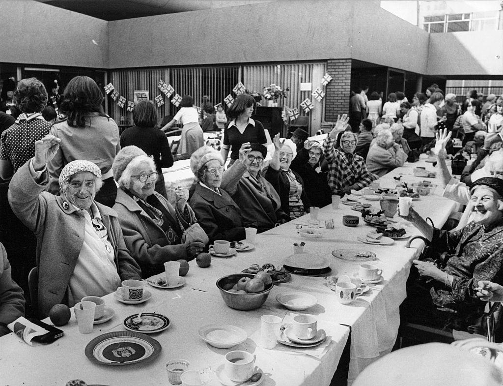 Queen Elizabeth II - North East Leg of The Jubilee Tour 1977 to celebrate the Silver Jubilee