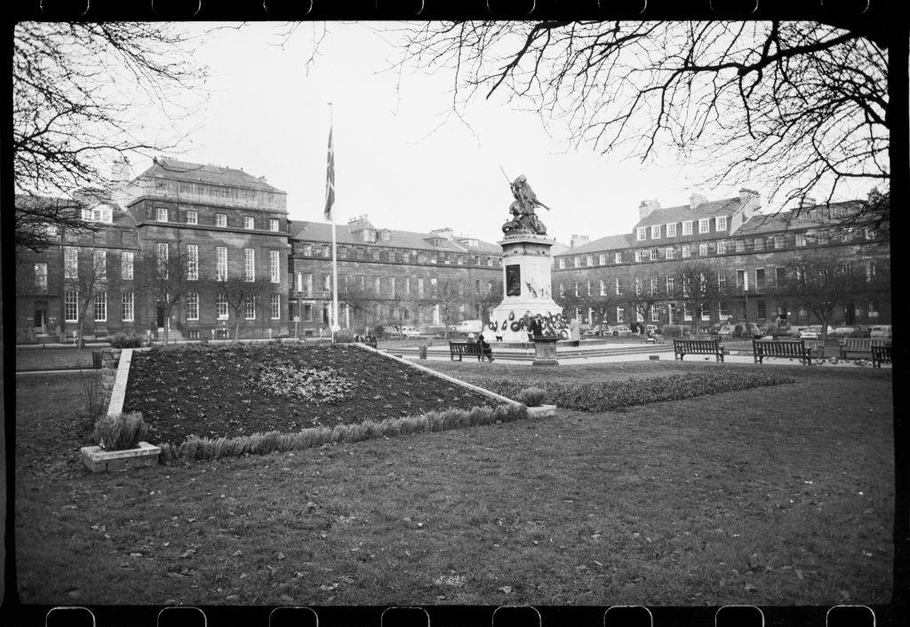 War Memorial, Eldon Square, Newcastle Upon Tyne, 1973