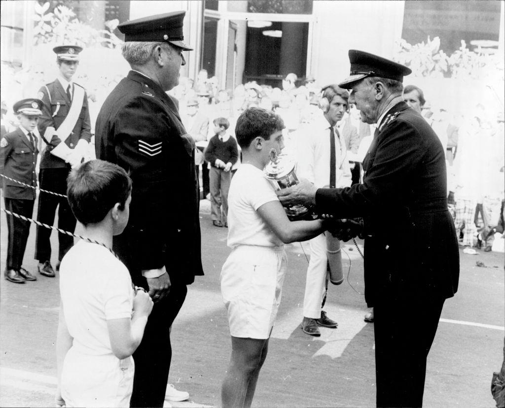 Herald News The Commissioner of Police Mr N.T.W. Allan, 1971