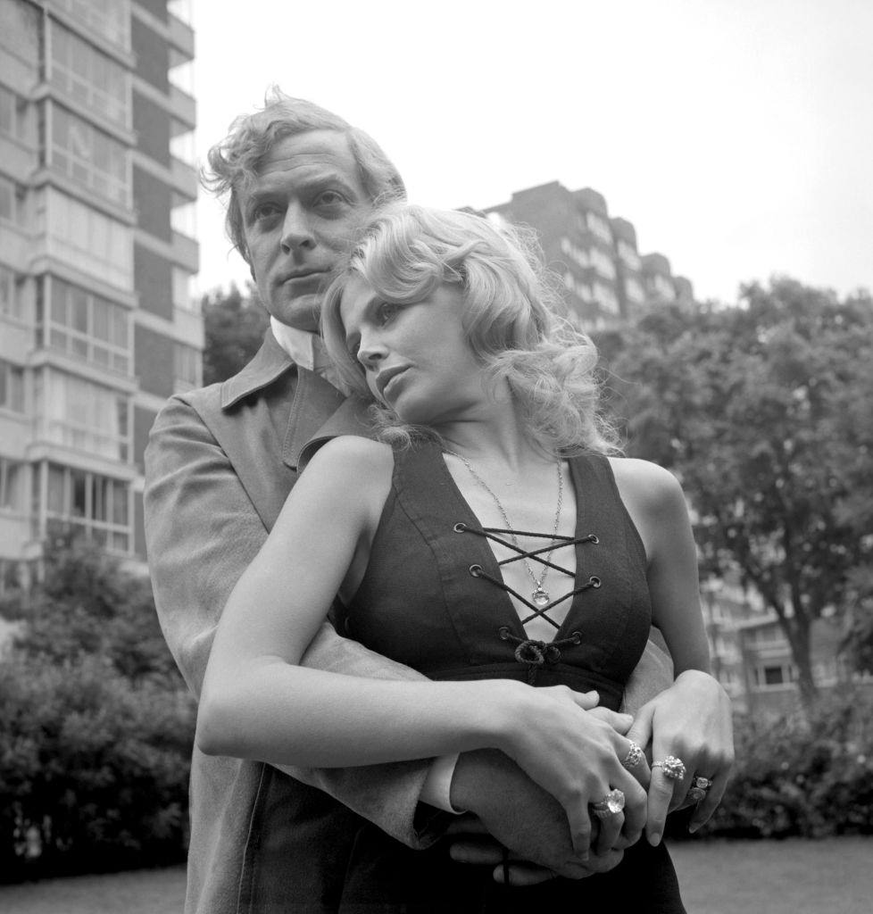 Film - Michael Caine and Britt Ekland - 'Get Carter', 1971