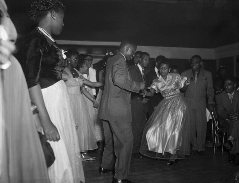 People dancing, 1958.