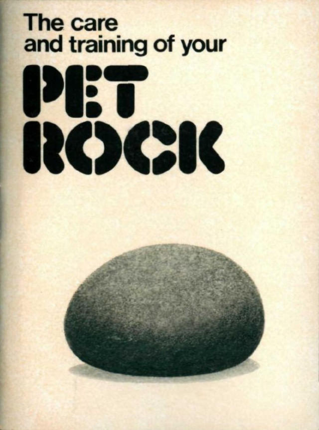 Pet Rock: A Short-Lived Ridiculous Trend that Peaked during the 1975 Holiday Season