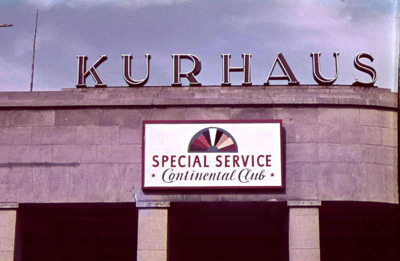 Kurhaus, Wiesbaden, summer 1947