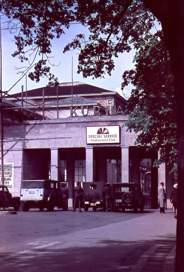 Kurhaus, Wiesbaden, summer 1947