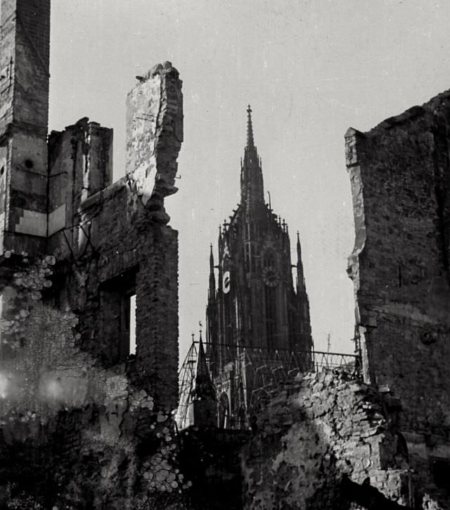 Ruins of Frankfurt, June 1947