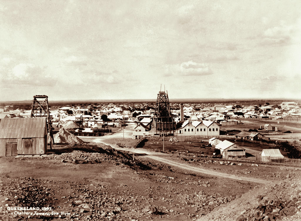 View of Charters Towers, 1897