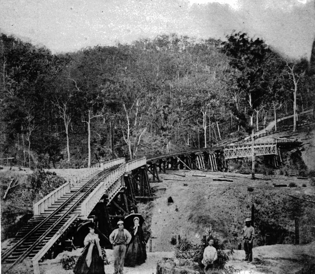 Fountain's Bridge located on the Toowoomba Range