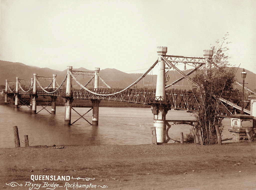 Fitzroy Bridge, Rockhampton, 1894
