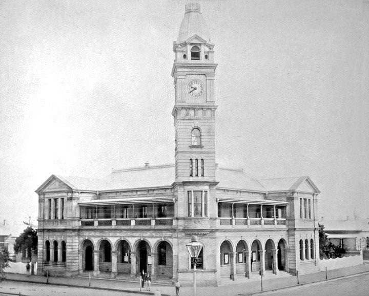 Post and Telegraph Offices, Bundaberg, 1890