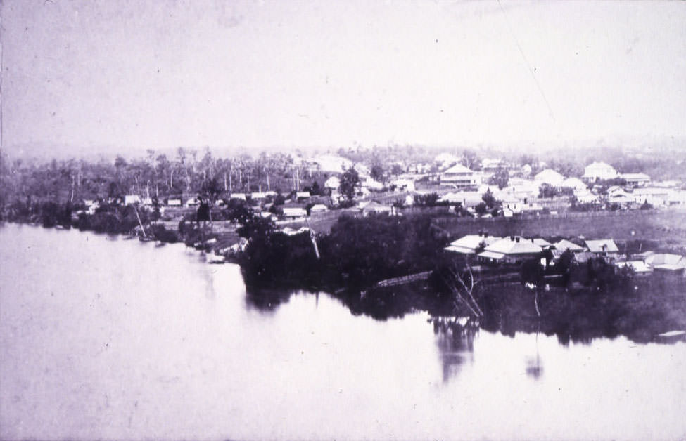 Panorama of Bris from Bowen Tce 1872