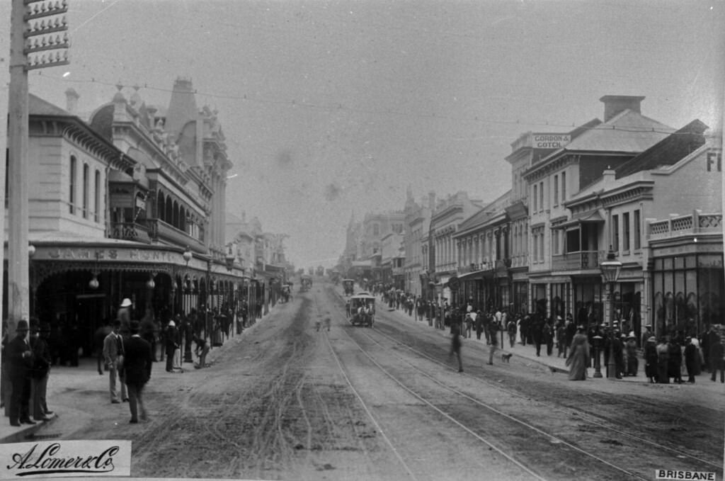 Queen St, Brisbane, 1879