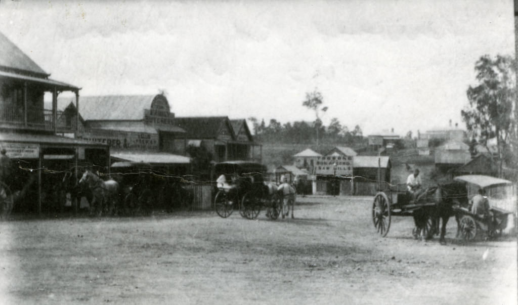 Sherwood Road, Toowong, Brisbane, 1890