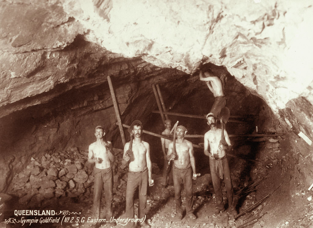 Gympie Goldfield (No.2 S.G. Eastern Underground).  1897