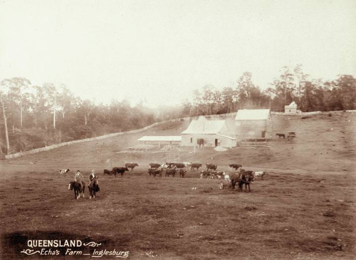 Echa's Farm, Inglesburg, 1898