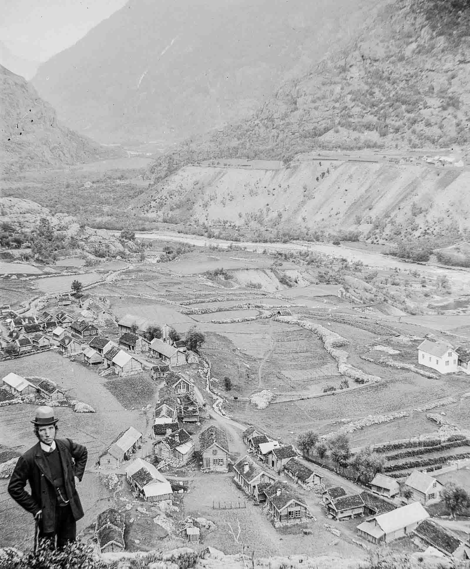 Låvi, Aurland.